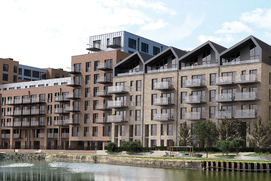 Domus Ventilation MVHR Systems are THE choice for London Affordable Homes
