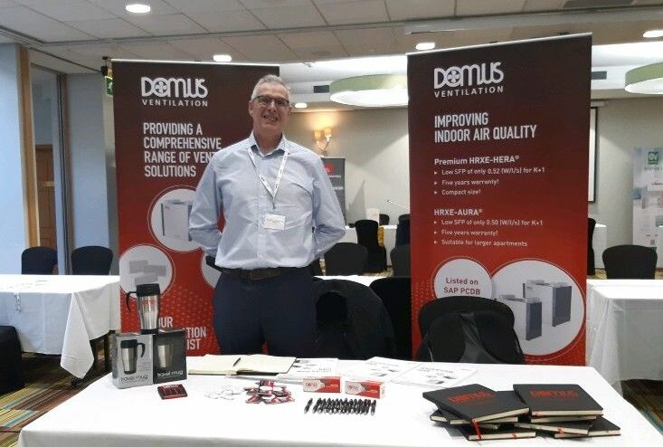 Domus Ventilation Exhibits at Specifi Events across the UK & Ireland in 2022